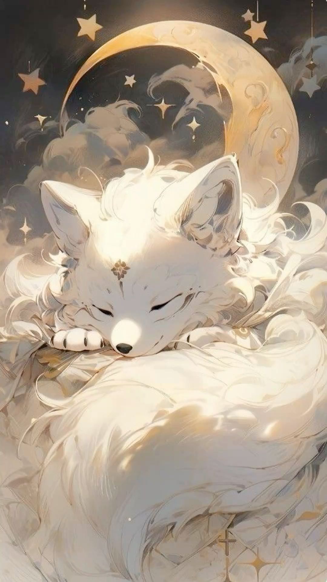 Intense galaxy cute wolf drawings that will captivate you