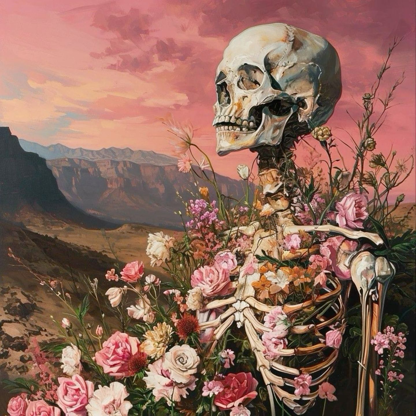 aesthetic halloween wallpaper skeleton 0085