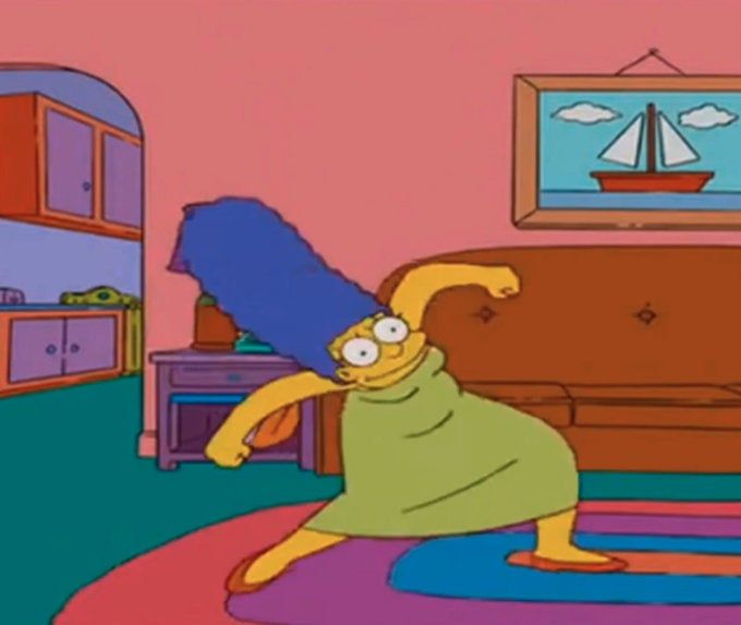 aesthetic marge simpson art