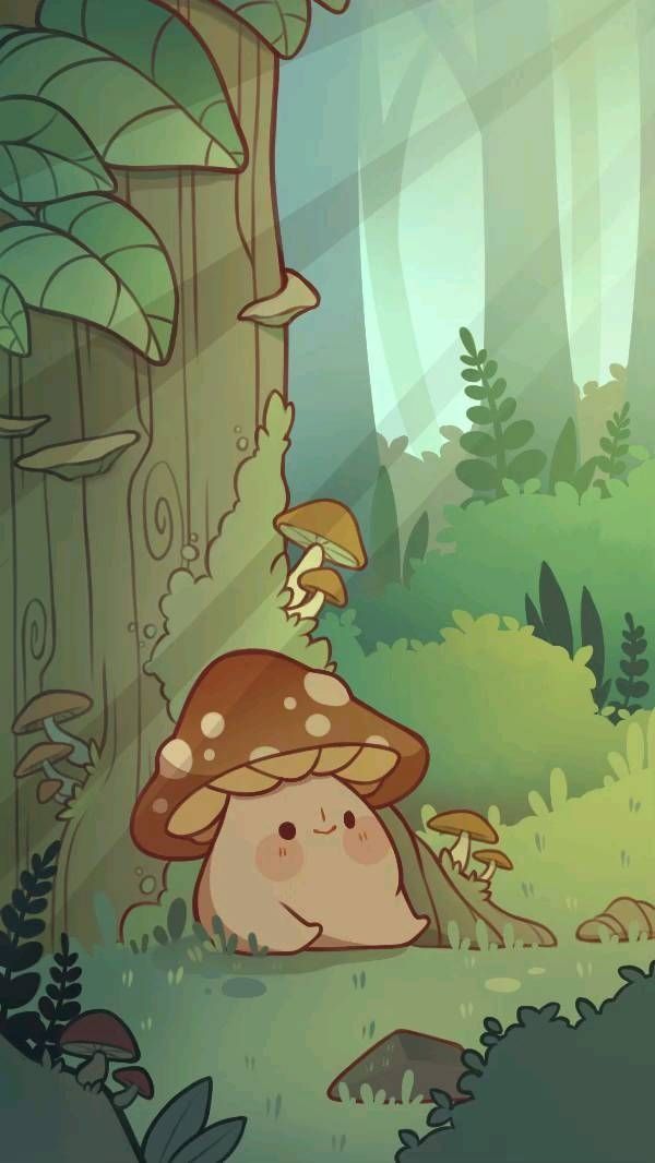 aesthetic mushroom wallpaper 0038