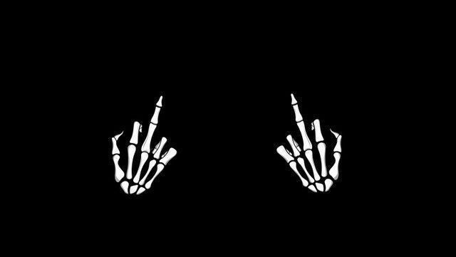 aesthetic skeleton wallpaper 0094