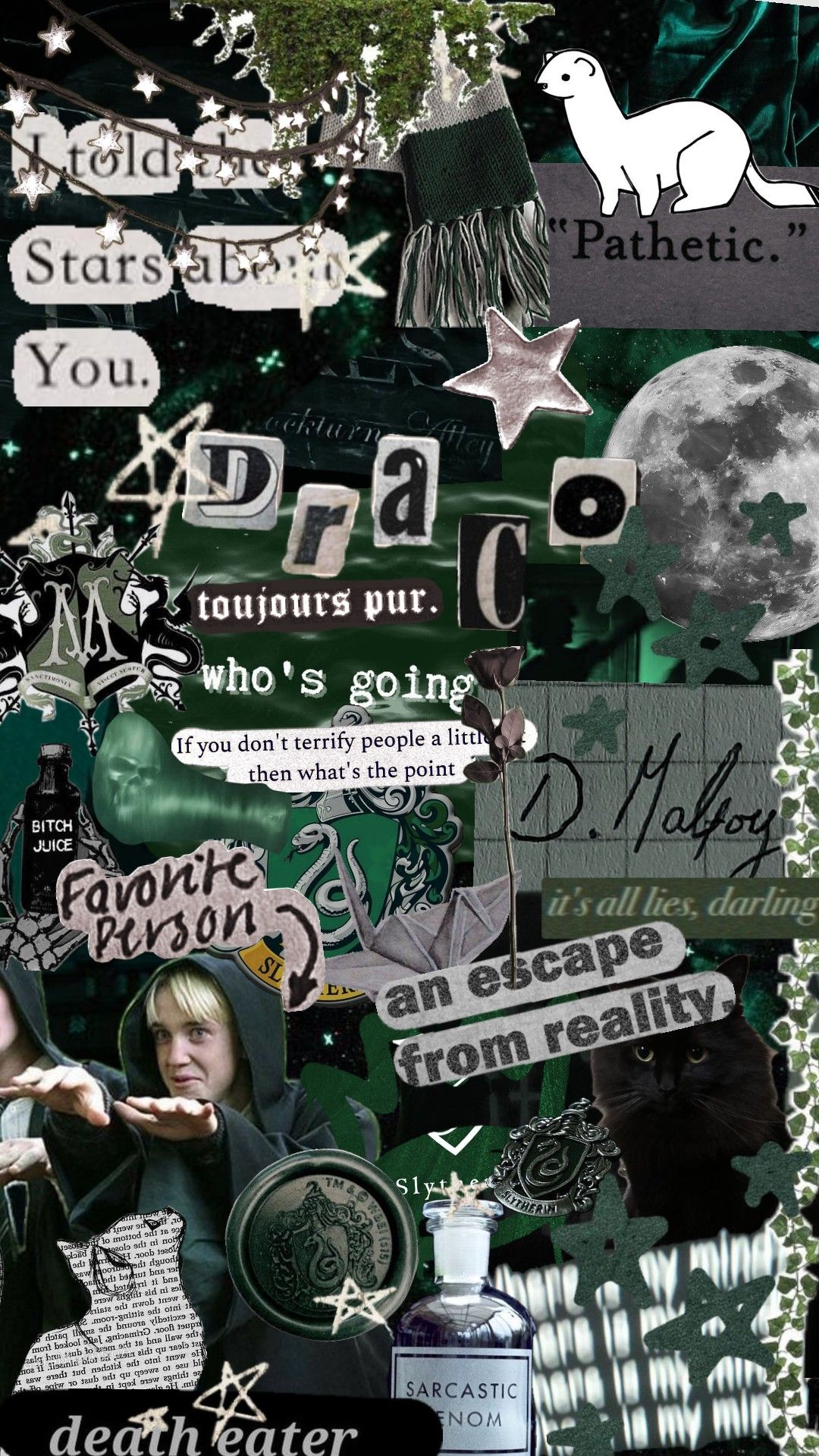 aesthetic slytherin wallpaper designs
