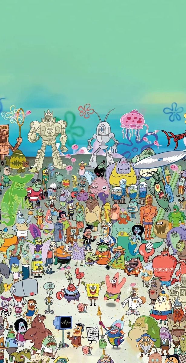aesthetic spongebob background 0076