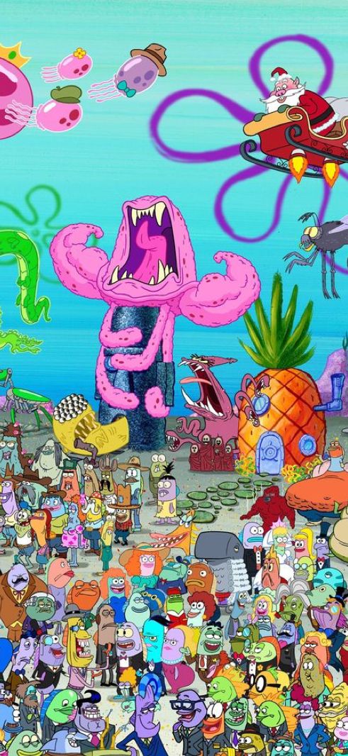 aesthetic spongebob background 0093