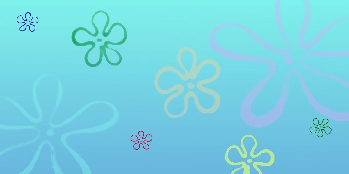 aesthetic SpongeBob characters wallpaper