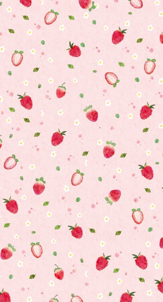 aesthetic strawberry wallpaper 0055