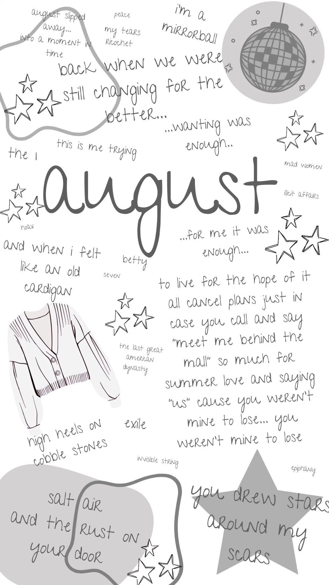 aesthetic taylor swift lyrics wallpaper 0064