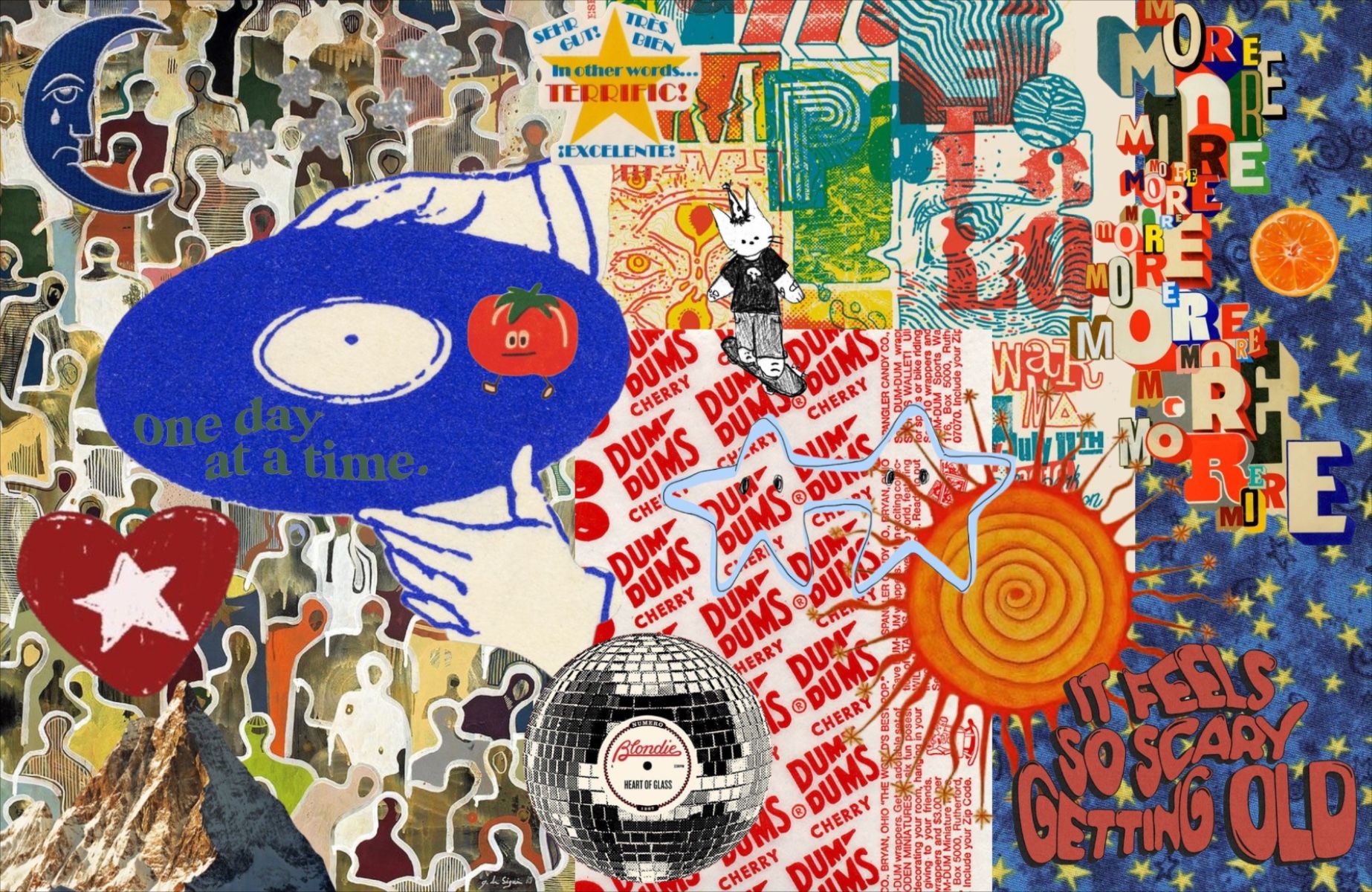 aesthetic wallpaper collage