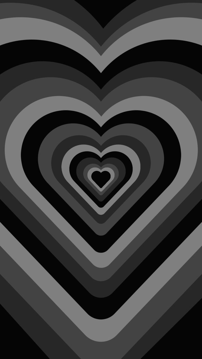 artistic aesthetic black and white heart wallpaper