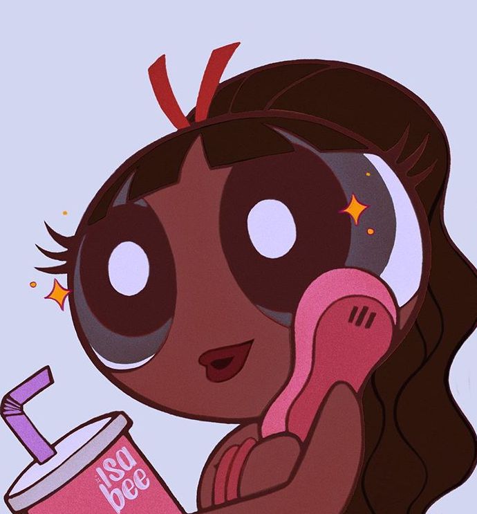 baddie brown hair powerpuff girl aesthetic 0048