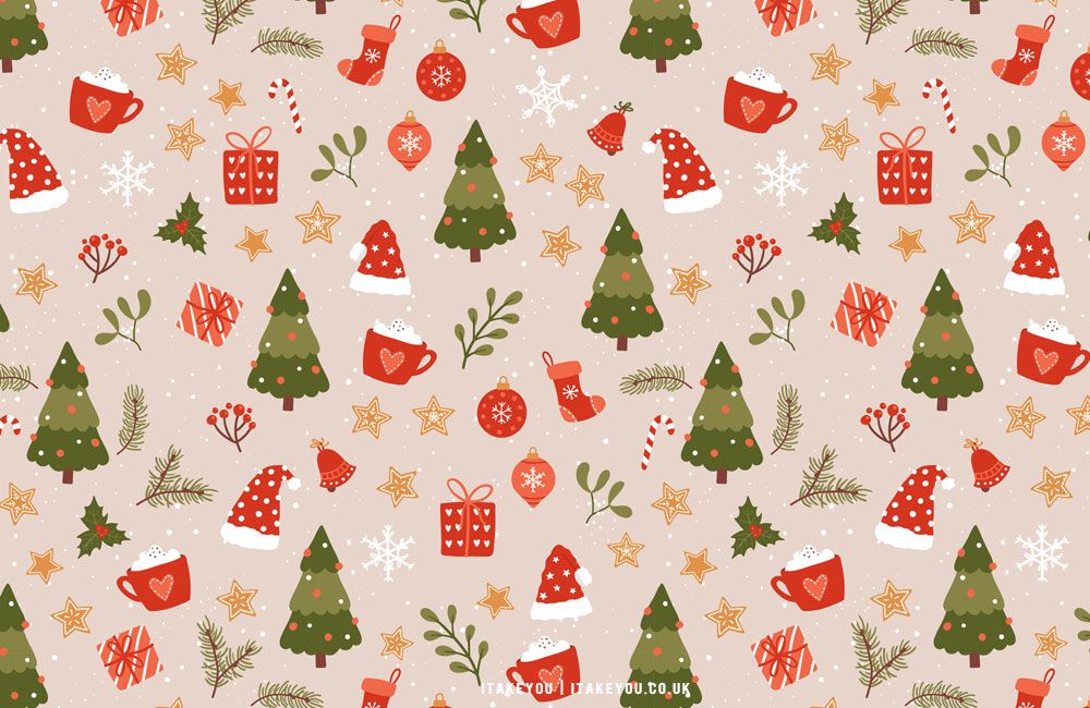 christmas aesthetic wallpaper