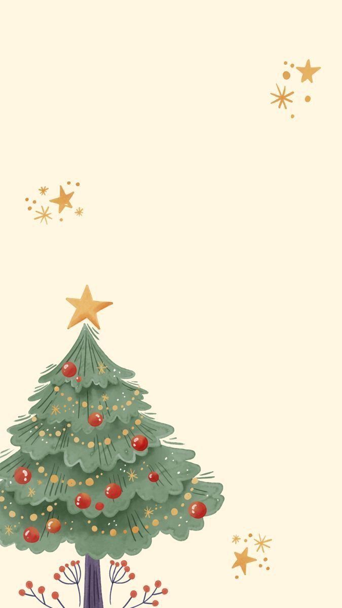 christmas tree wallpaper aesthetic 0052