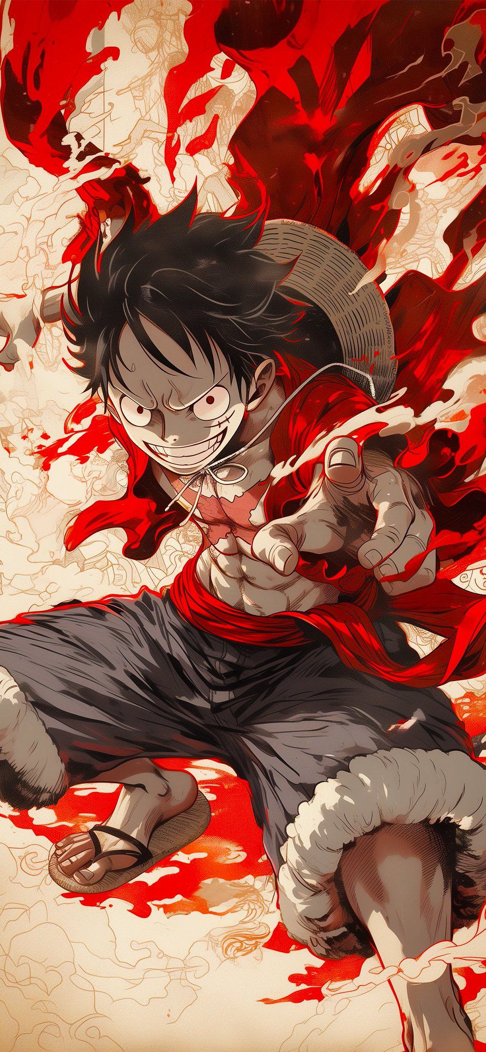 cool luffy fan art images