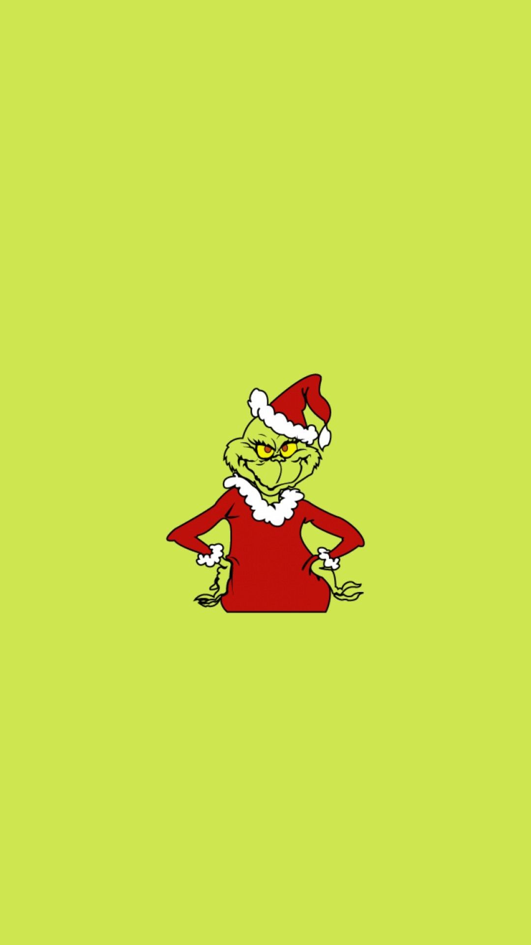 cozy aesthetic wallpaper with grinch for christmas