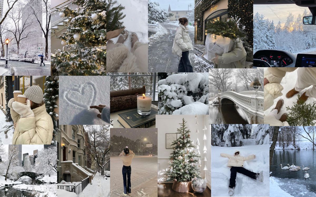 winter aesthetic wallpaper