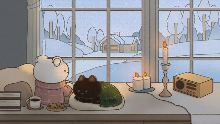 cozy winter aesthetic wallpaper laptop 0070