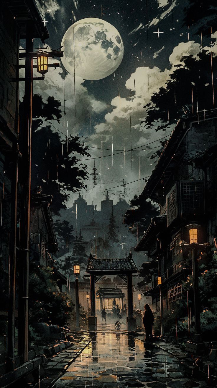 dark aesthetic anime wallpaper 0081