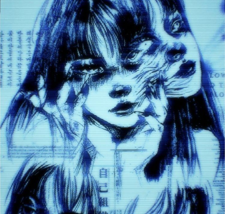 electric blue neon blue aesthetic wallpaper 0052