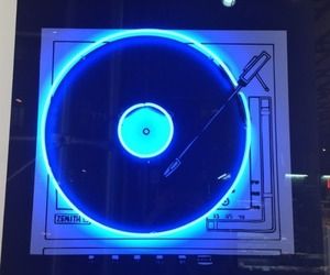 electric blue neon blue aesthetic wallpaper 0076