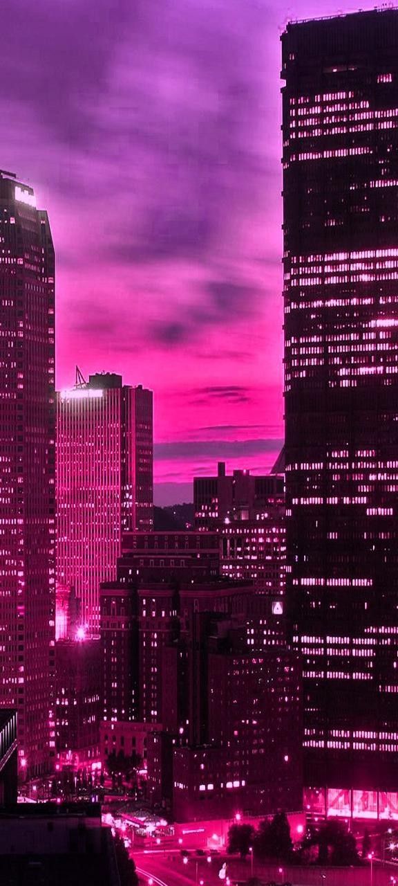 iphone neon purple aesthetic wallpaper 0063