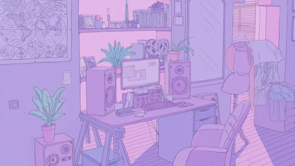lavender pastel purple aesthetic background 0088