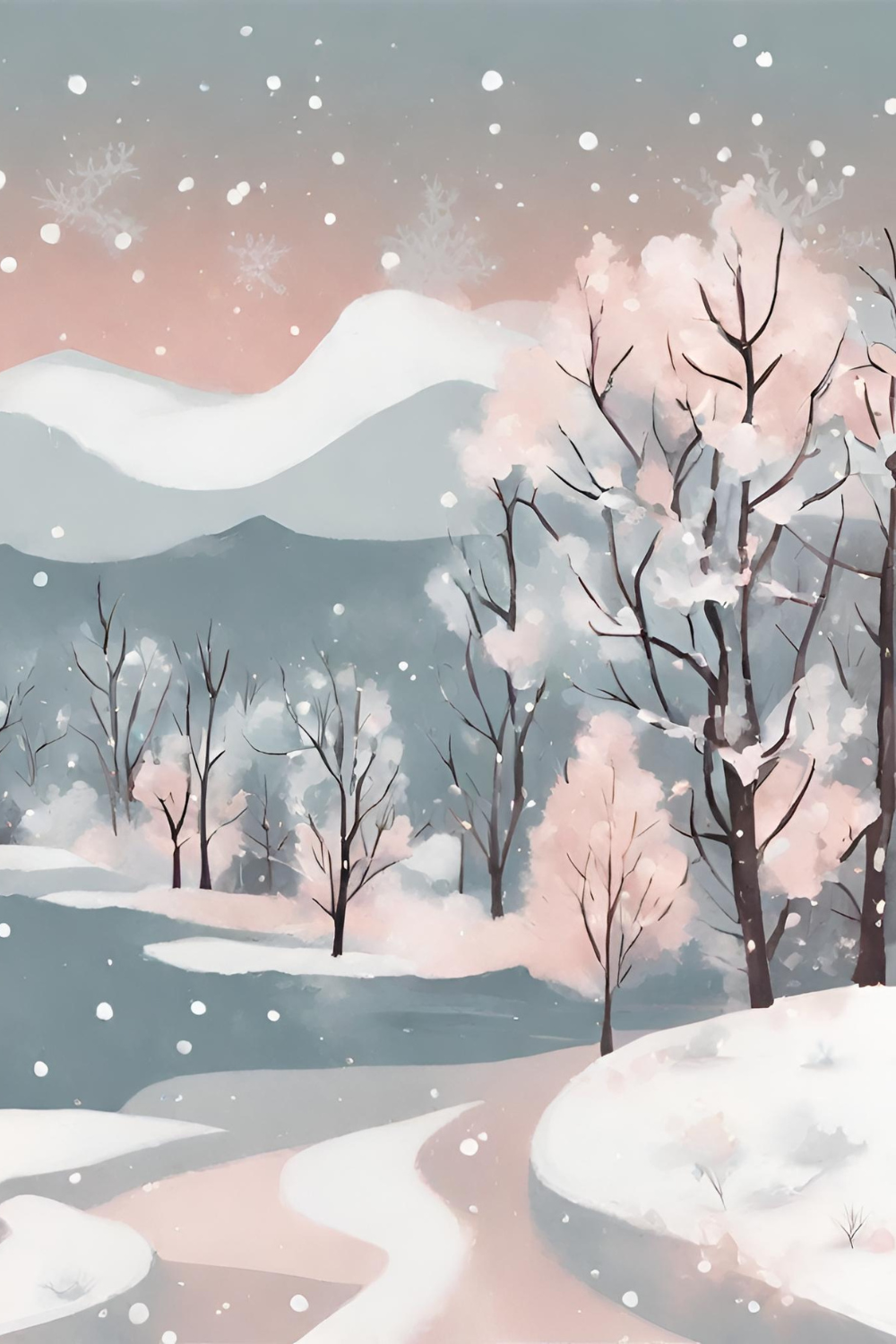 cozy winter aesthetic wallpaper 0021