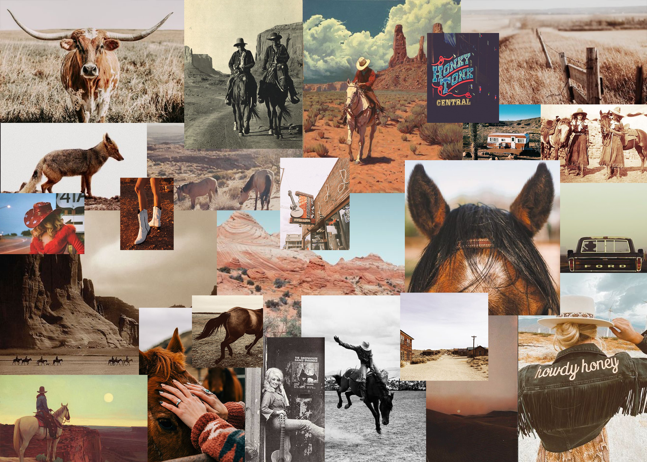 minimalist western aesthetic wallpaper for laptops
