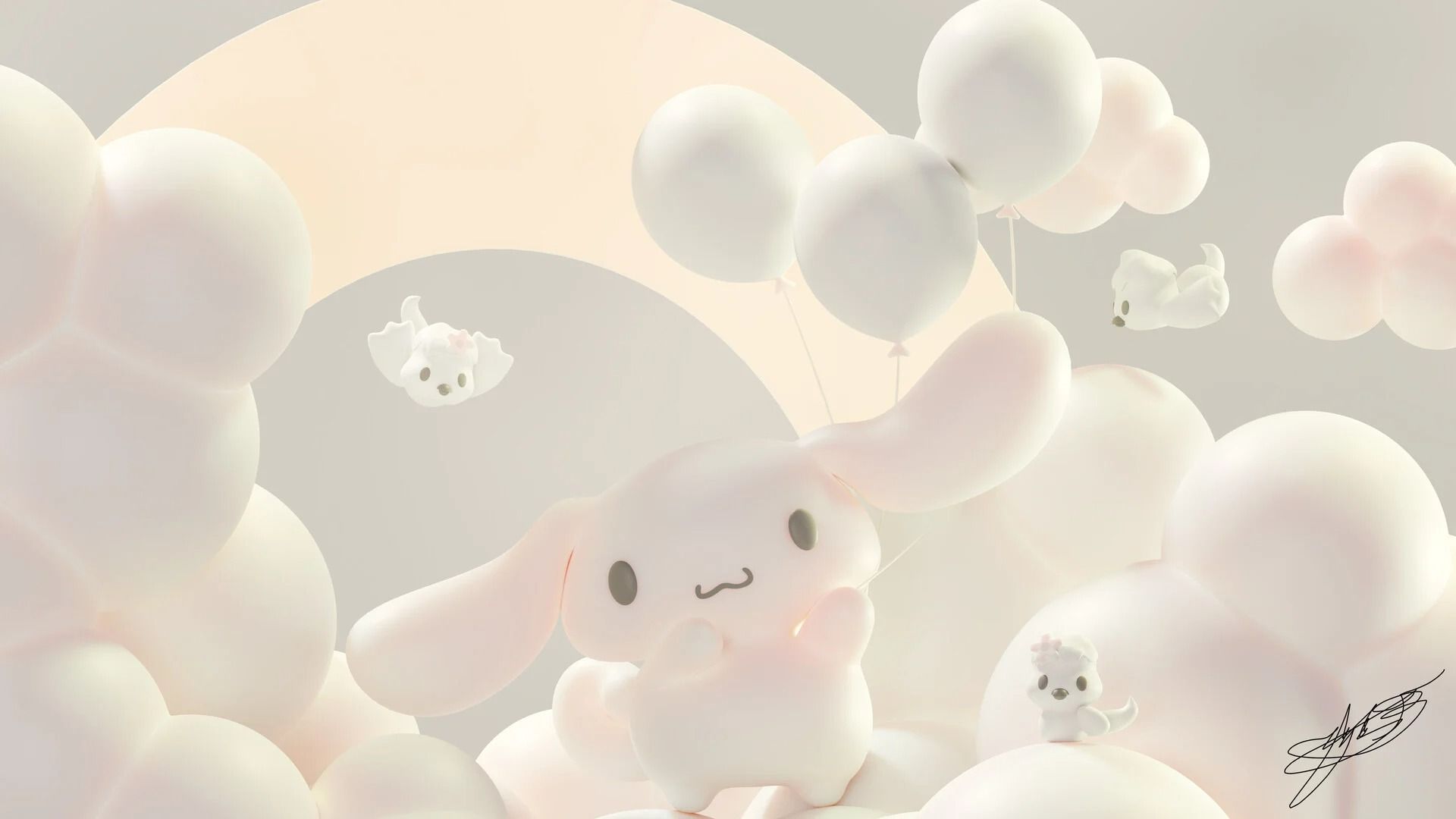 pastel cinnamoroll wallpaper aesthetic