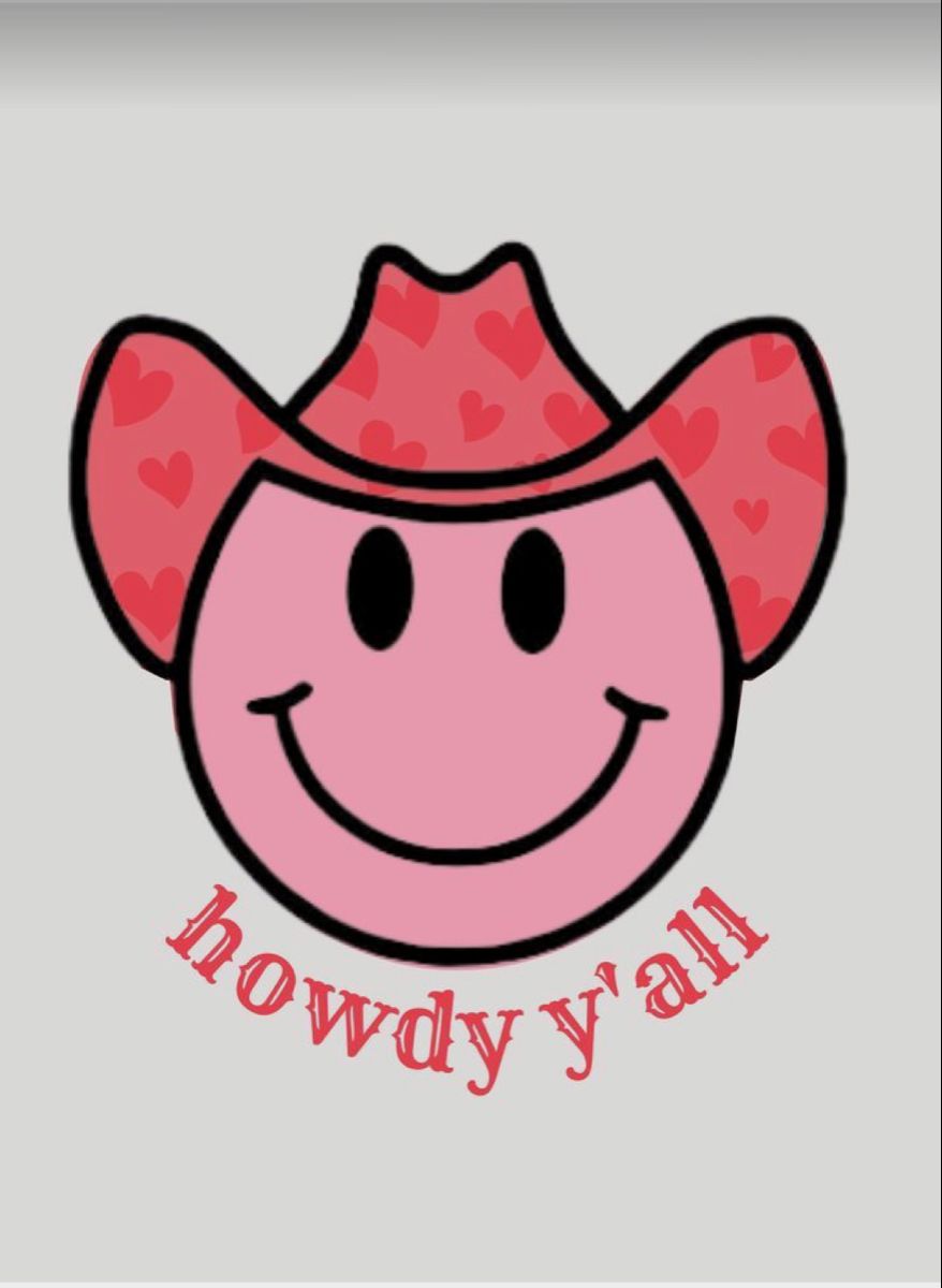 preppy pink cowgirl aesthetic wallpaper 0039