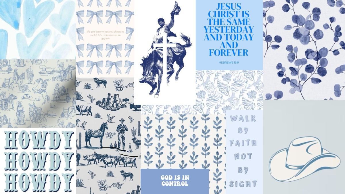 preppy pink cowgirl aesthetic wallpaper 0040