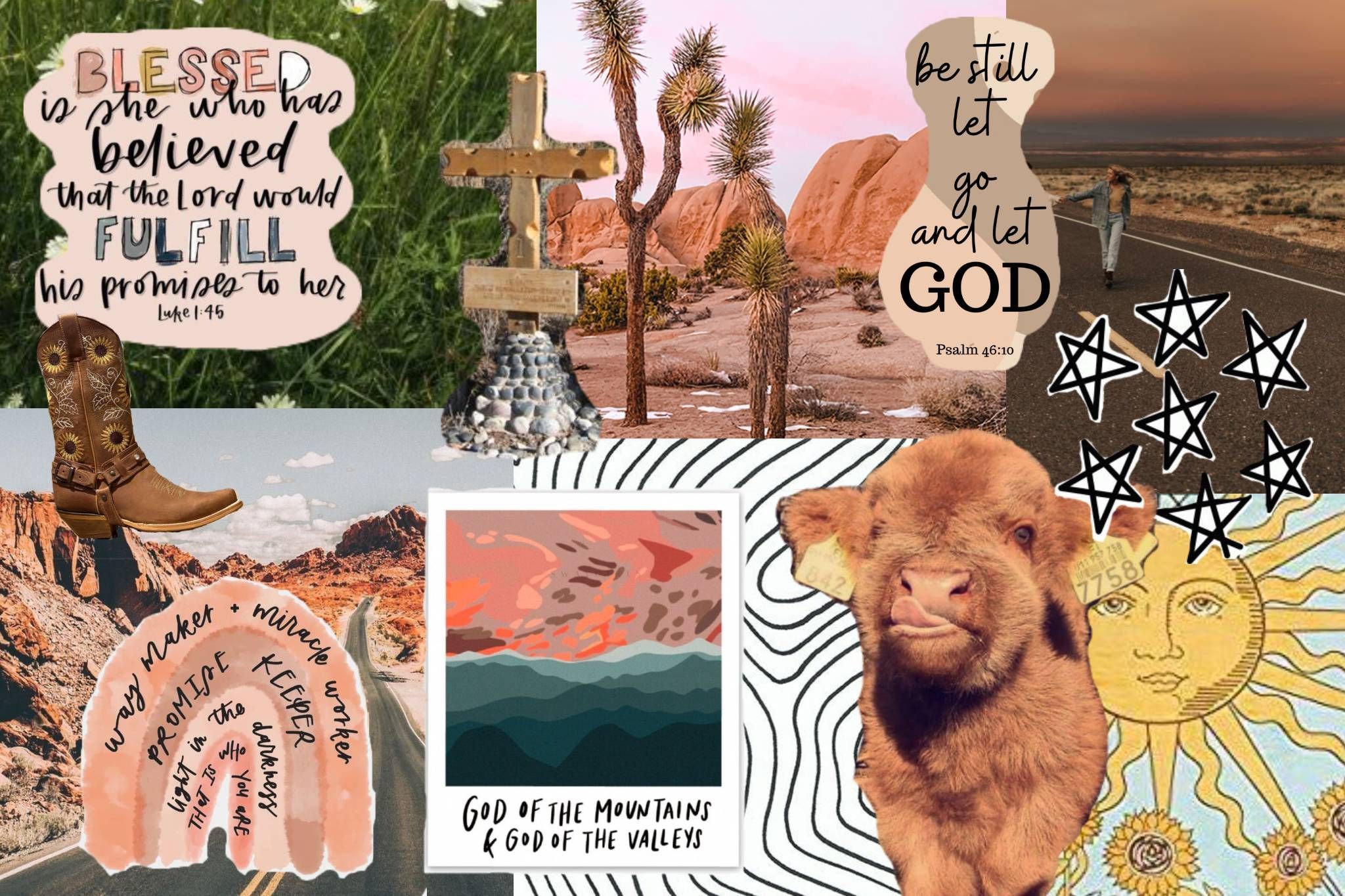 preppy pink cowgirl aesthetic wallpaper 0041