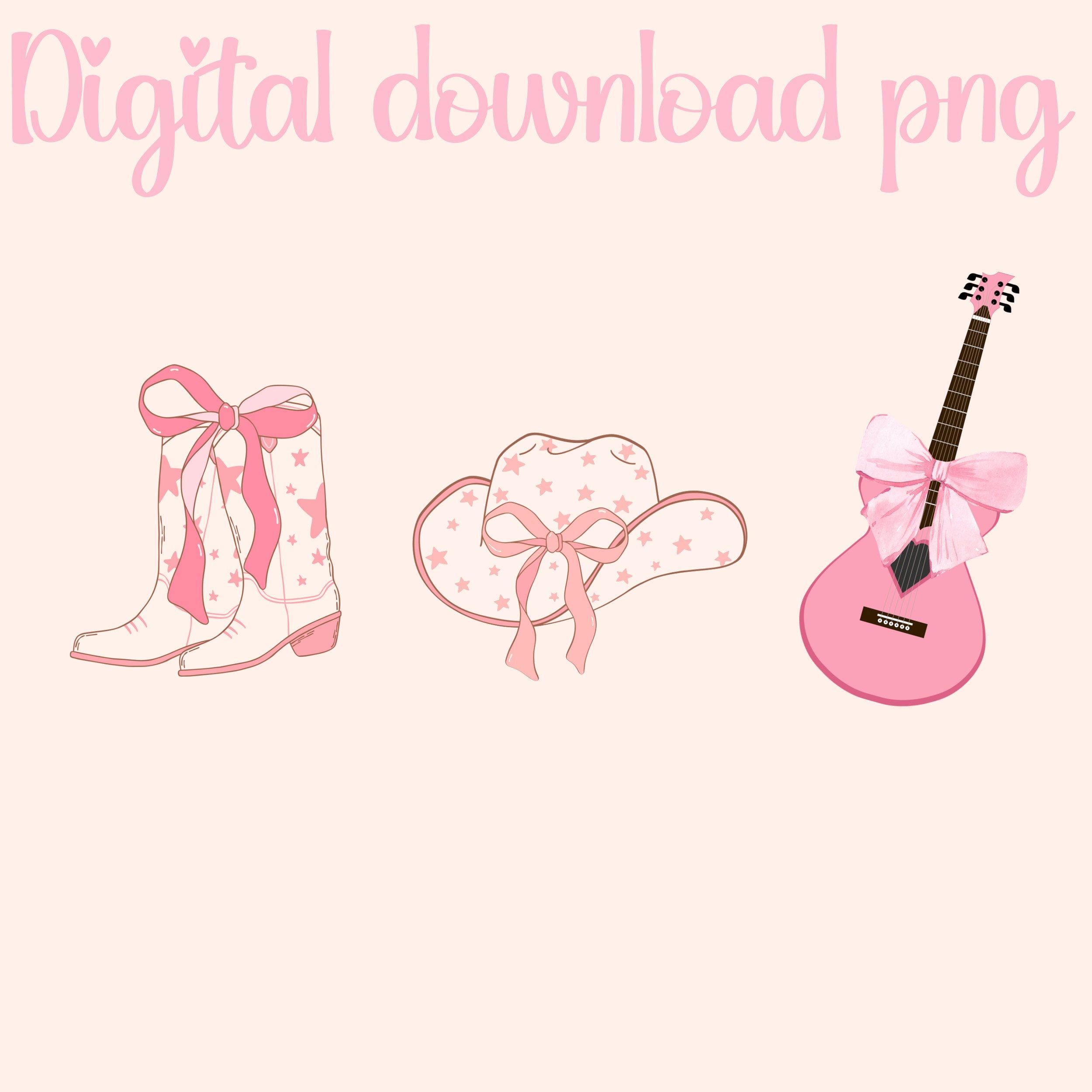 preppy pink cowgirl aesthetic wallpaper 0044