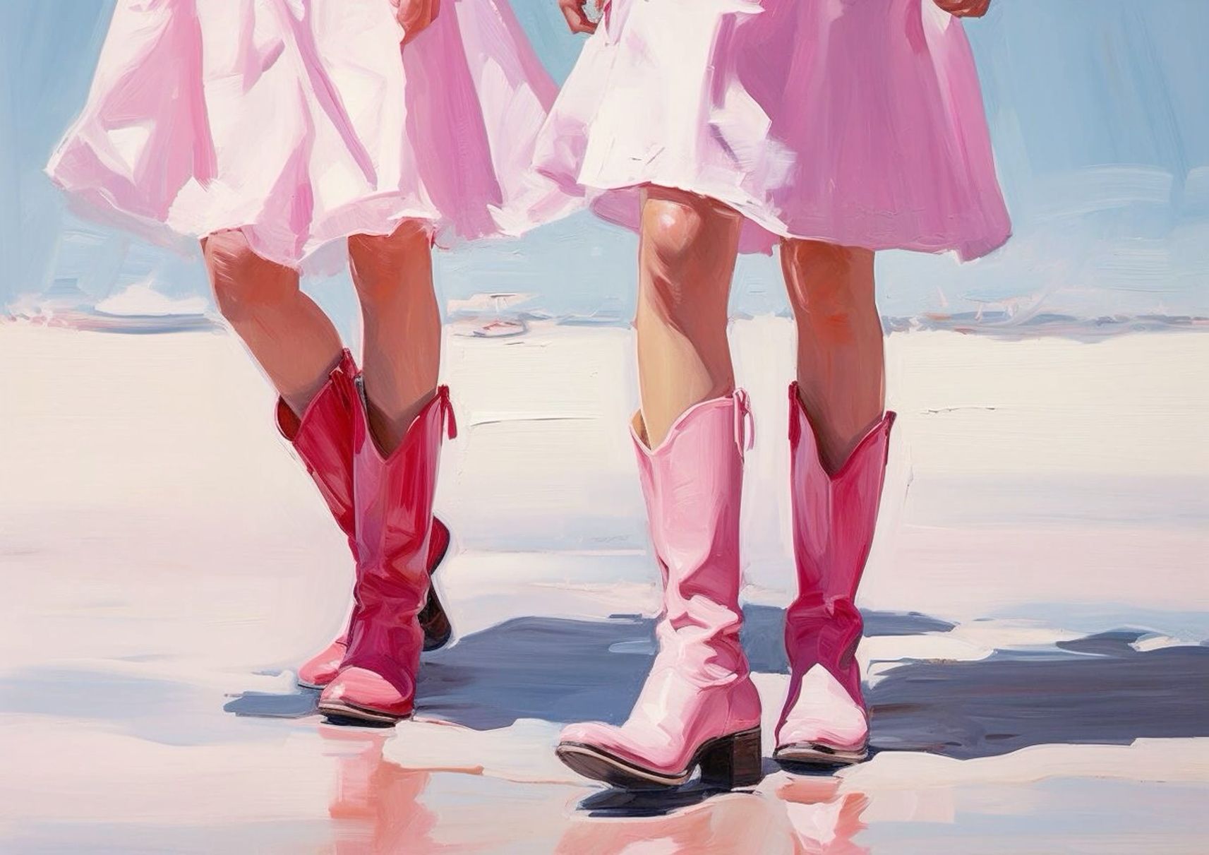 preppy pink cowgirl aesthetic wallpaper 0083