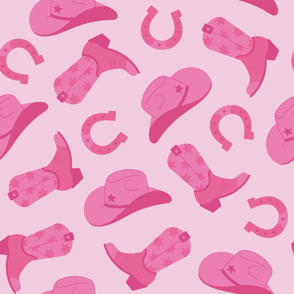 preppy pink cowgirl aesthetic wallpaper 0084
