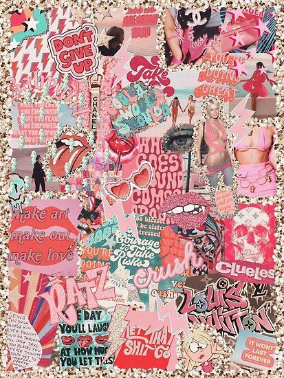 preppy pink cowgirl aesthetic wallpaper 0096