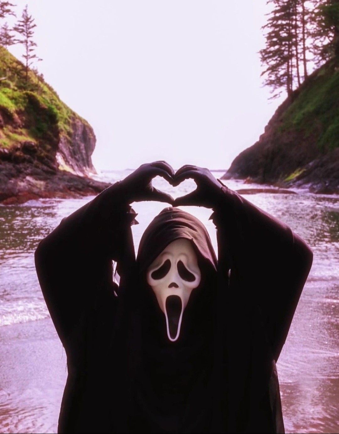 scream wallpaper aesthetic 0080