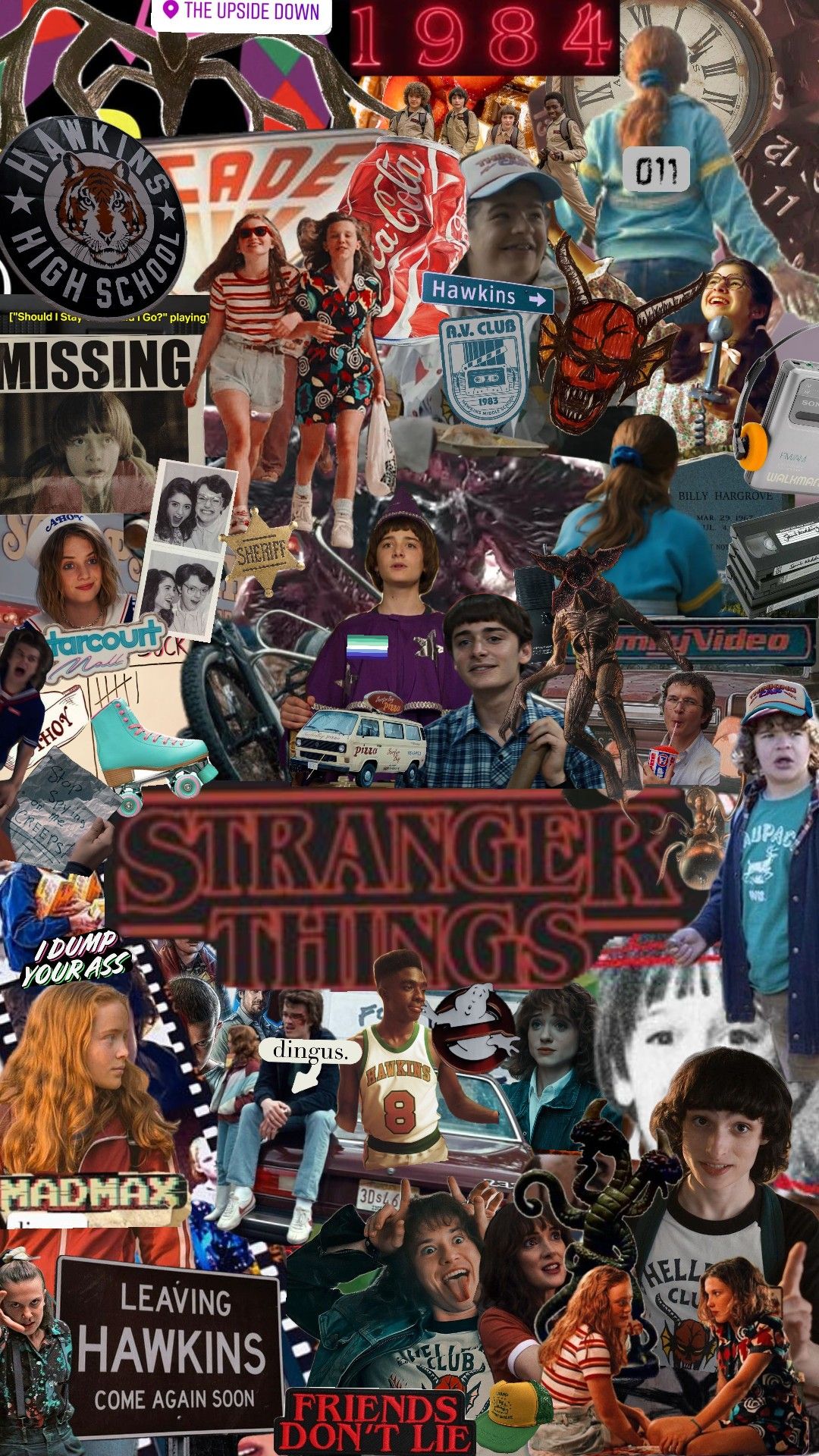 stranger things aesthetic backgrounds