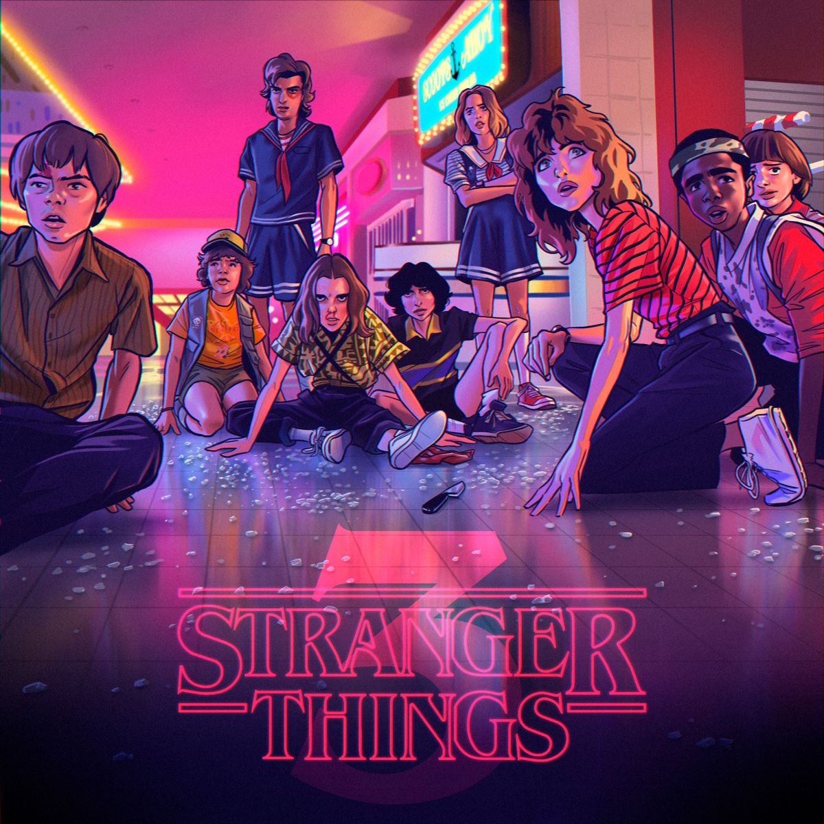 stranger things wallpaper aesthetic 0073