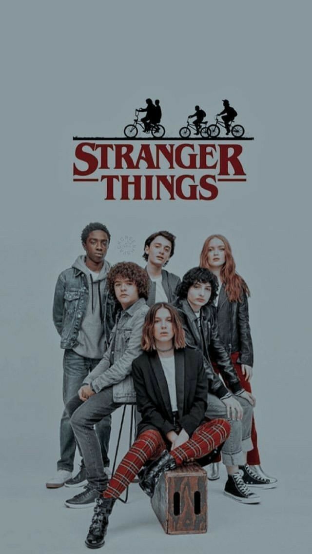 stranger things wallpaper art