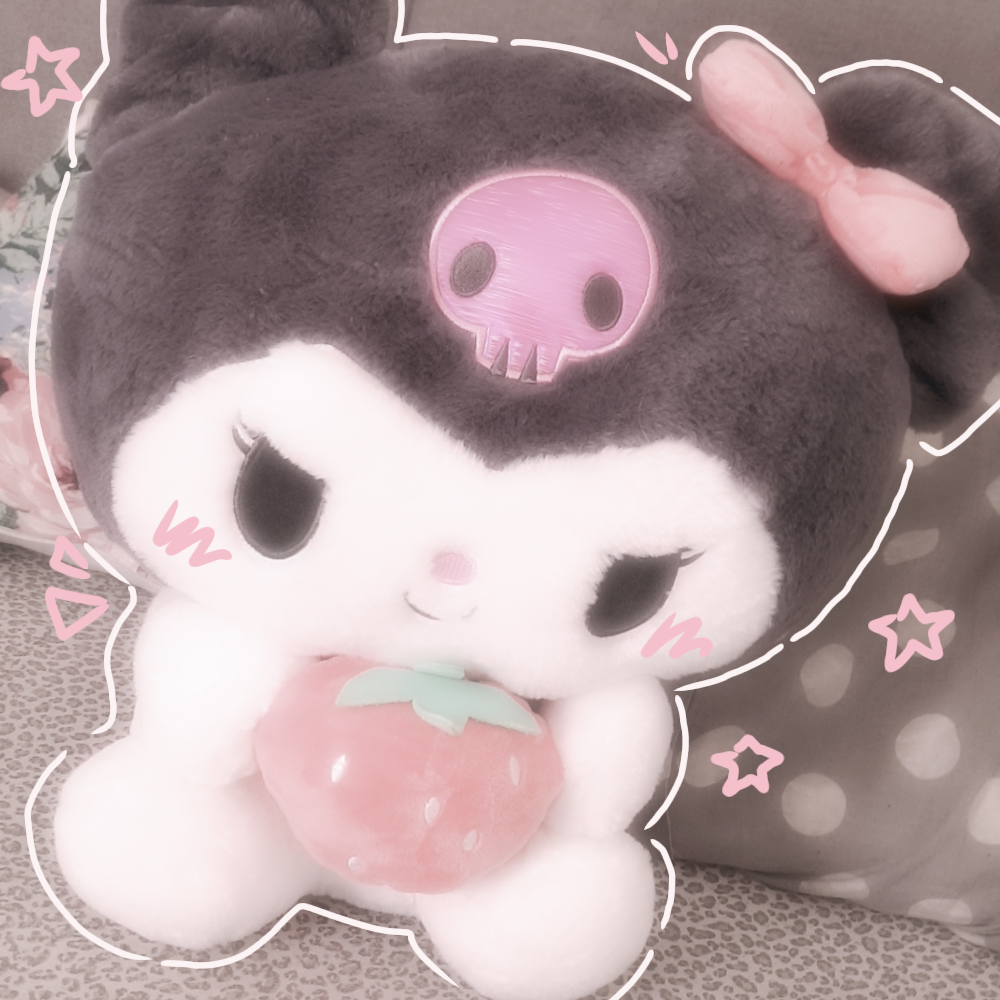 stylish kuromi aesthetic prints