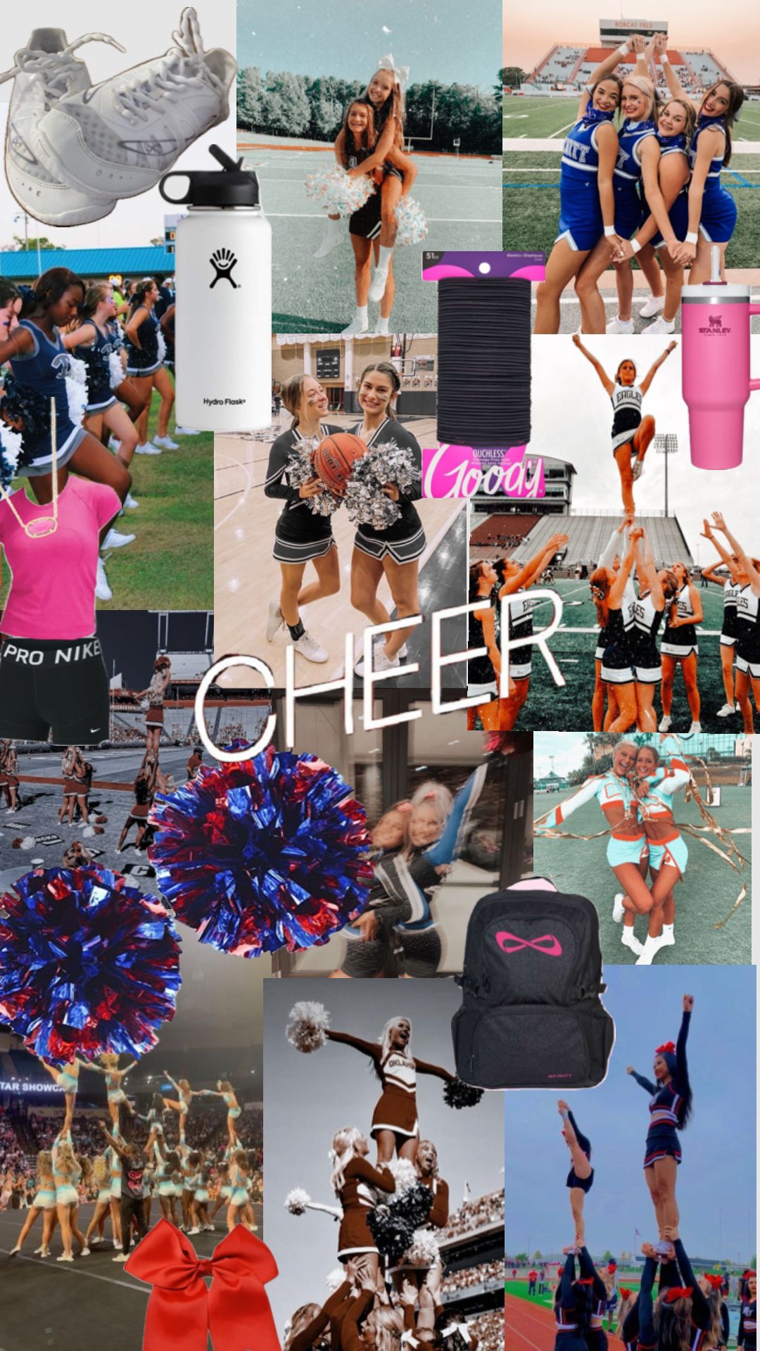 trendy cheer wallpaper aesthetic