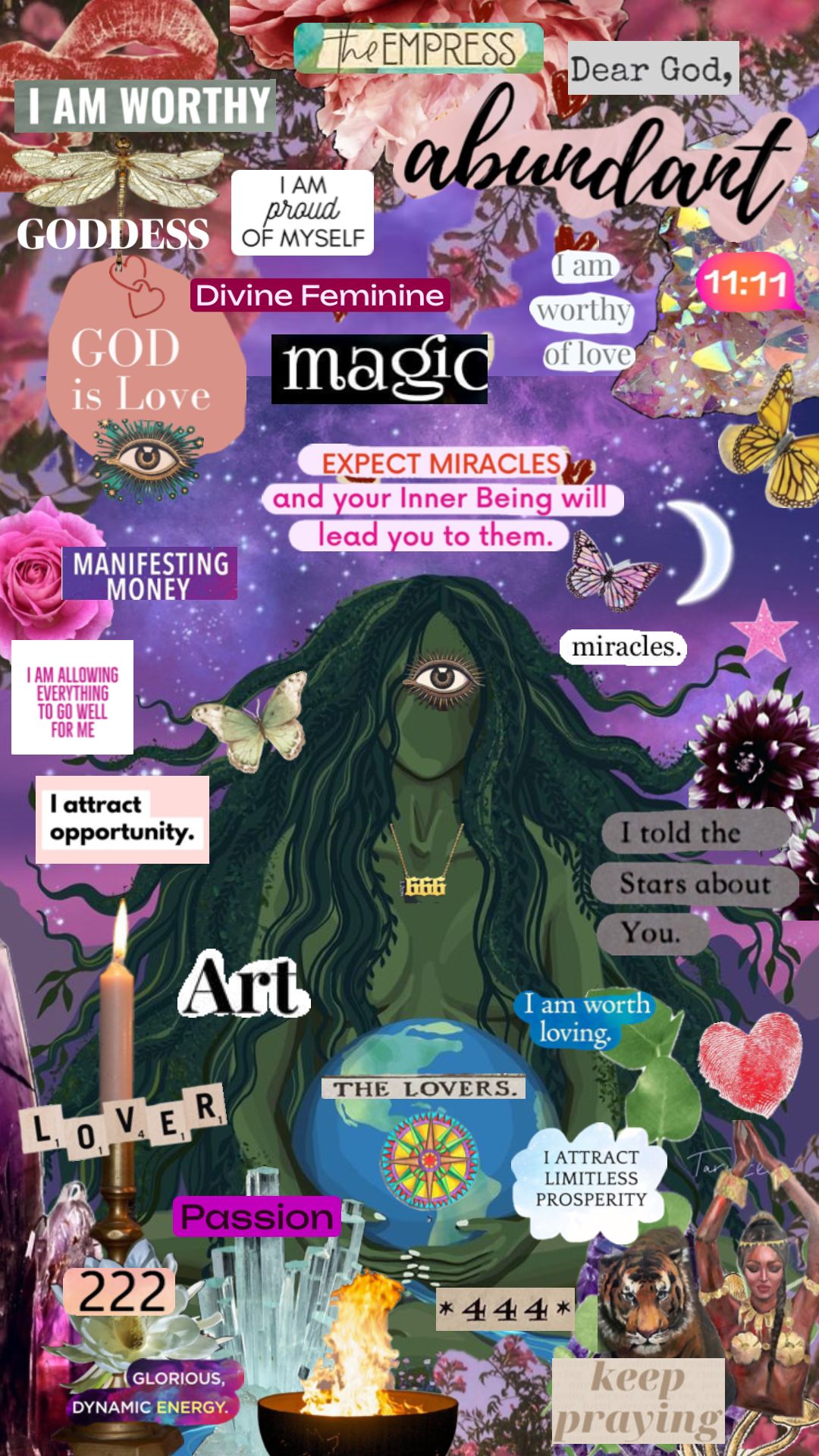 trippy aesthetic baddie wallpaper 0075